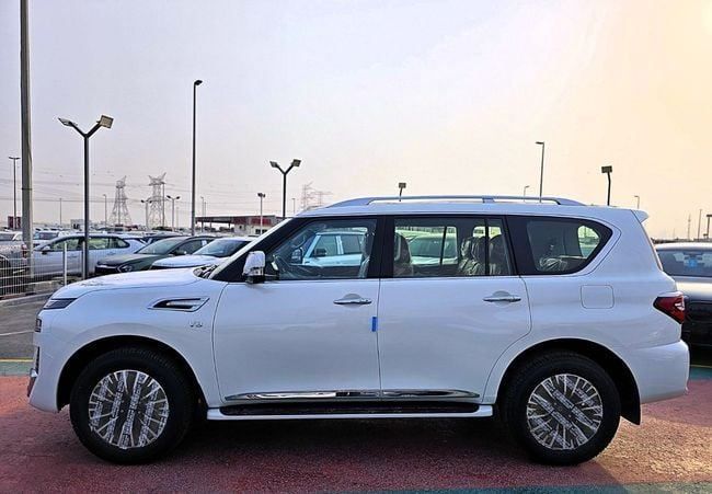 New Nissan Patrol VI (Y62) Facelift 2, 5.6 l, 2024 in Dubai by Soltan Auto, White color. Other | AUTO.AE