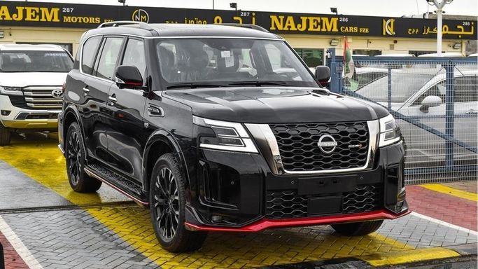 Новый Nissan Patrol VII (Y63), 3.8 л, 2024 в Дубае от Najem Motors Черный цвет. GCC | AUTO.AE