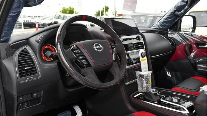 Новый Nissan Patrol VII (Y63), 3.8 л, 2024 в Дубае от Najem Motors Черный цвет. GCC | AUTO.AE