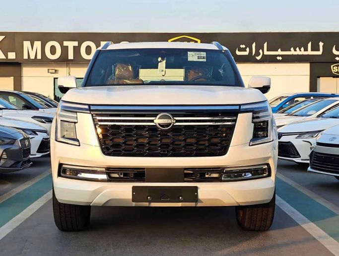 Новый Nissan Patrol VII (Y63), 3.8 л, 2025 в Дубае от SK Motors Белый цвет. Other | AUTO.AE