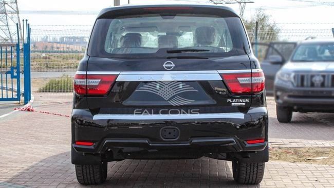 Новый Nissan Patrol VI (Y62) Рестайлинг 2, 5.6 л, 2024 в Дубае от Falcons GT Motors FZCO Черный цвет. Европейская | AUTO.AE