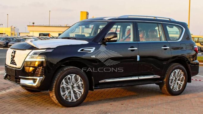 Новый Nissan Patrol VI (Y62) Рестайлинг 2, 5.6 л, 2023 в Дубае от Falcons GT Motors FZCO Черный цвет. Other | AUTO.AE