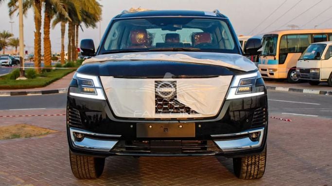 Новый Nissan Patrol VI (Y62) Рестайлинг 2, 5.6 л, 2023 в Дубае от Falcons GT Motors FZCO Черный цвет. Other | AUTO.AE