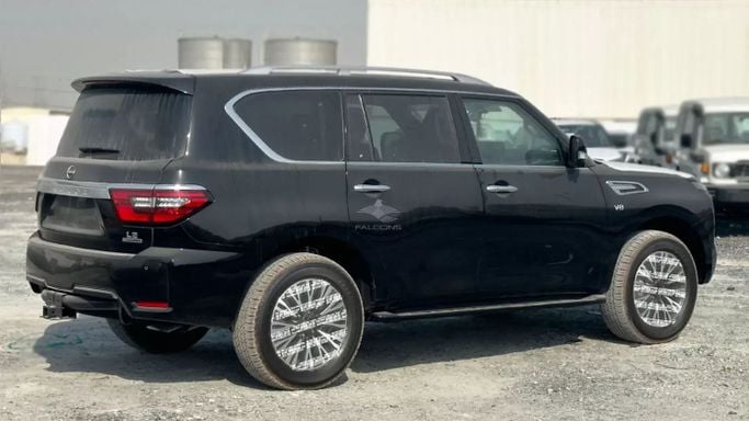 New Nissan Patrol VI (Y62) Facelift 2, 5.6 l, 2024 in Dubai by Falcons GT Motors FZCO, Black color. Other | AUTO.AE