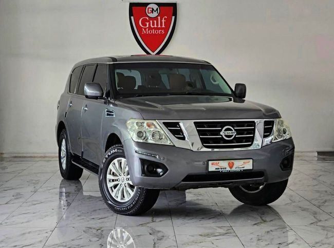 Used Nissan Patrol VI (Y62) Facelift, 4.0 l, 2017 in Dubai by Gulf Motors, Grey color. GCC Specs | AUTO.AE