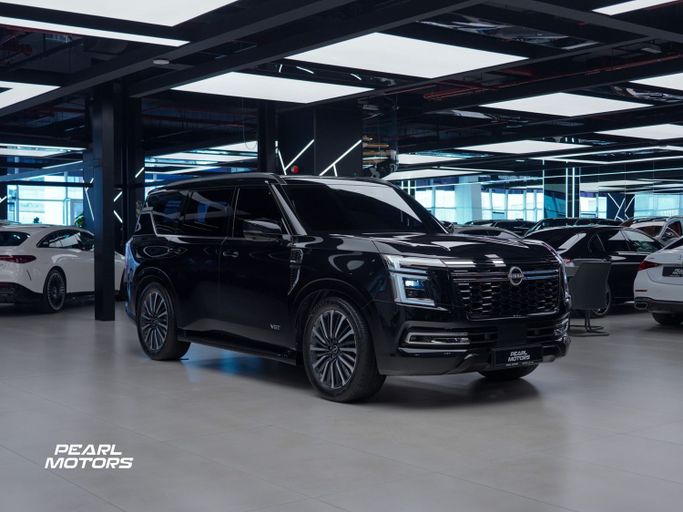 Подержанный Nissan Patrol VII (Y63), 3.5 л, 2024 в Дубае от Pearl Motors Черный цвет. GCC | AUTO.AE