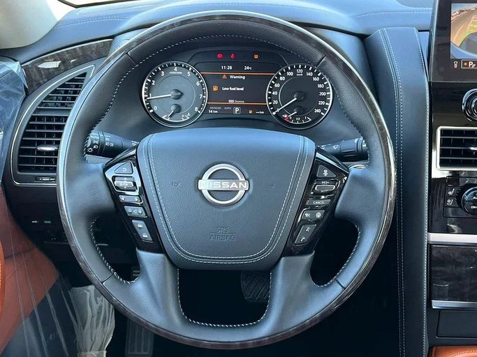 New Nissan Patrol VI (Y62) Facelift 2, 5.6 l, 2024 in Dubai by We Can Motors, White color. GCC Specs | AUTO.AE