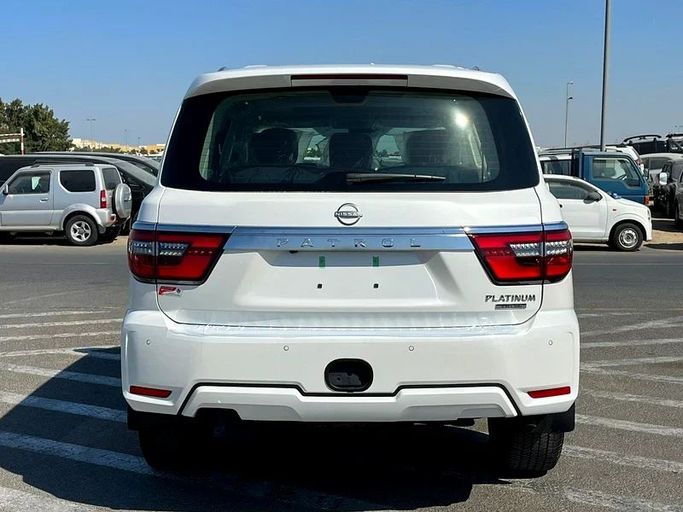 New Nissan Patrol VI (Y62) Facelift 2, 5.6 l, 2024 in Dubai by We Can Motors, White color. GCC Specs | AUTO.AE