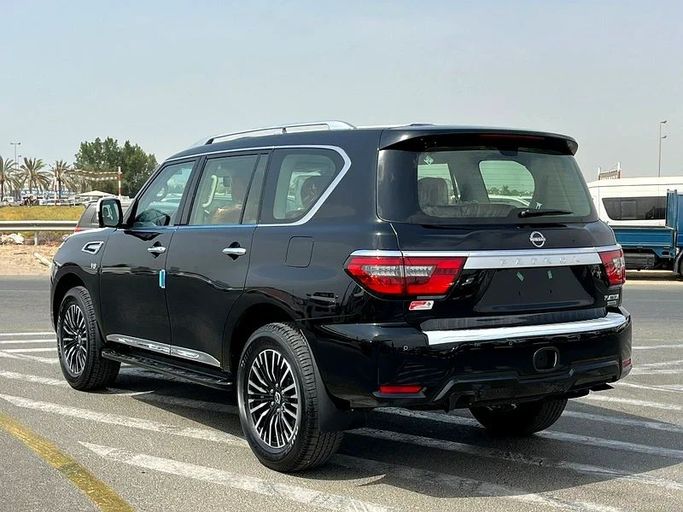New Nissan Patrol VI (Y62) Facelift 2, 5.6 l, 2024 in Dubai by We Can Motors, Black color. GCC Specs | AUTO.AE