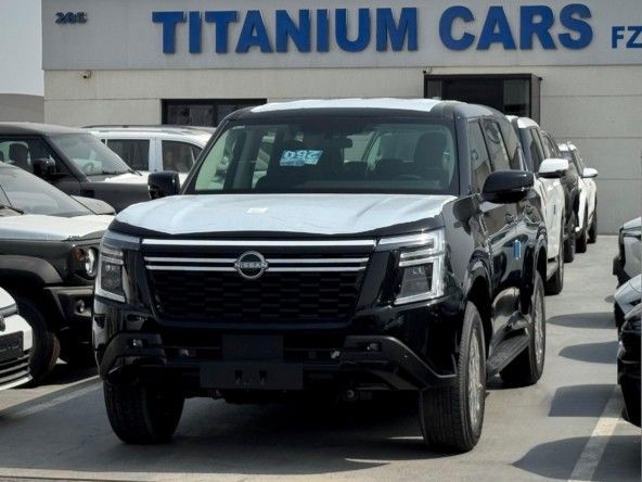 Новый Nissan Patrol VII (Y63), 3.8 л, 2026 в Дубае от Titanum Cars Черный цвет. GCC | AUTO.AE