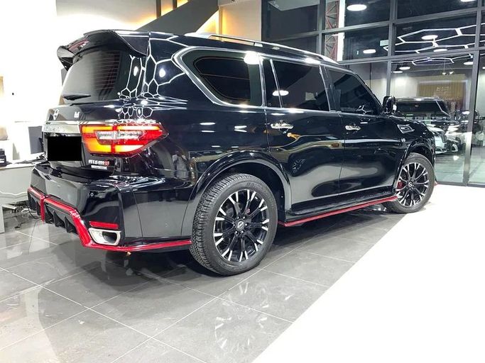 Used Nissan Patrol VI (Y62) Facelift 2, 5.6 l, 2022 in Dubai by BANIYAS CARS SHOWROOM, Black color. GCC Specs | AUTO.AE