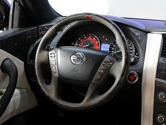 Used Nissan Patrol VI (Y62) Facelift, 5.6 l, 2016 in Dubai by Hot Wheel Used Motors, Black color. GCC Specs | AUTO.AE