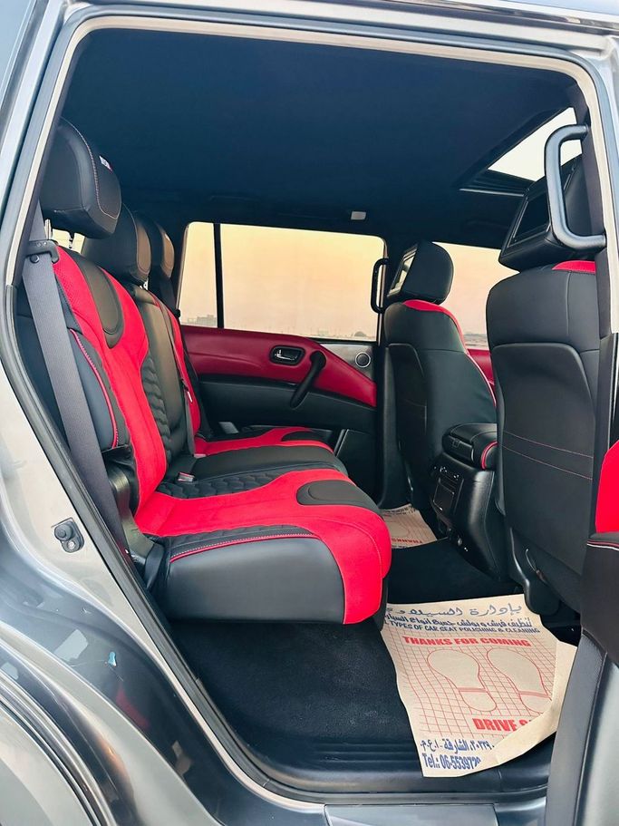 Used Nissan Patrol VI (Y62) Facelift, 5.6 l, 2015 in Dubai by Al Balora Al Bayda Used Cars, Grey color. Other | AUTO.AE