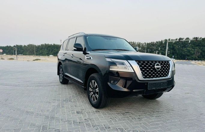 Подержанный Nissan Patrol VI (Y62) Рестайлинг 2, 4.0 л, 2022 в Дубае от Al Balora Al Bayda Used Cars Черный цвет. Other | AUTO.AE