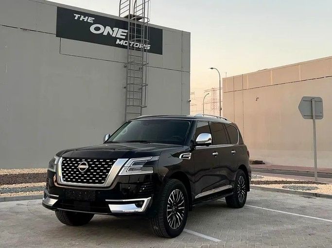Подержанный Nissan Patrol VI (Y62) Рестайлинг 2, 4.0 л, 2022 в Дубае от The One Motors Черный цвет. GCC | AUTO.AE
