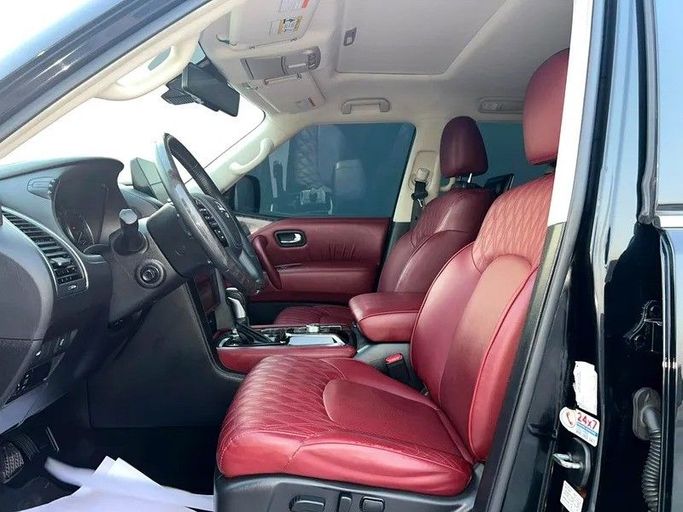 Подержанный Nissan Patrol VI (Y62) Рестайлинг 2, 4.0 л, 2022 в Дубае от The One Motors Черный цвет. GCC | AUTO.AE