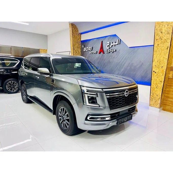 Used Nissan Patrol VII (Y63), 3.8 l, 2025 in Dubai by Al Borj Motors, Grey color. GCC Specs | AUTO.AE