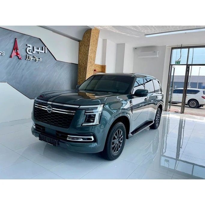 Used Nissan Patrol VII (Y63), 3.8 l, 2025 in Dubai by Al Borj Motors, Green color. GCC Specs | AUTO.AE