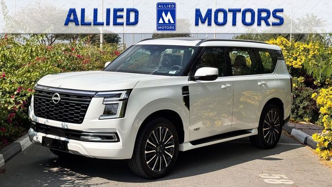 Новый Nissan Patrol VII (Y63), 3.5 л, 2025 в Дубае от Allied Motors Белый цвет. GCC | AUTO.AE