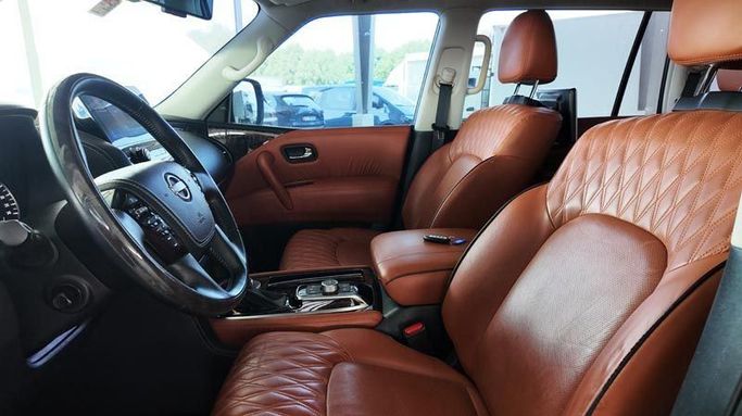 Used Nissan Patrol VI (Y62) Facelift 2, 4.0 l, 2022 in Dubai by Cariva Used Cars , White color. GCC Specs | AUTO.AE