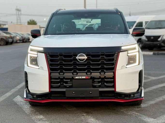 New Nissan Patrol VII (Y63), 3.5 l, 2025 in Dubai by World Center Motors FZE, White color. GCC Specs | AUTO.AE