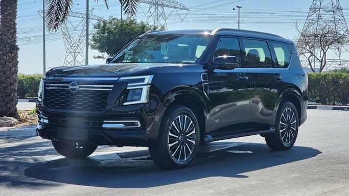 Новый Nissan Patrol VII (Y63), 3.5 л, 2025 в Дубае от World Center Motors FZE Черный цвет. GCC | AUTO.AE