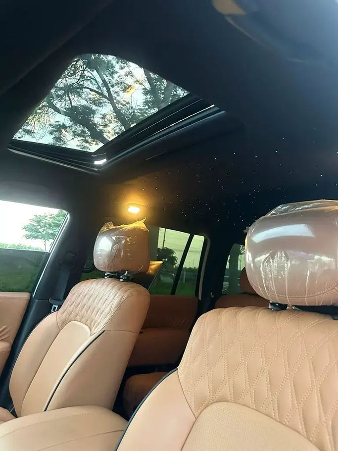 مستعملة Nissan Patrol عملية شد الوجه VI (Y62), 4.0 l, 2016 في في دبي من First Choice Motors، اللون أسود. مواصفات الخليج | AUTO.AE