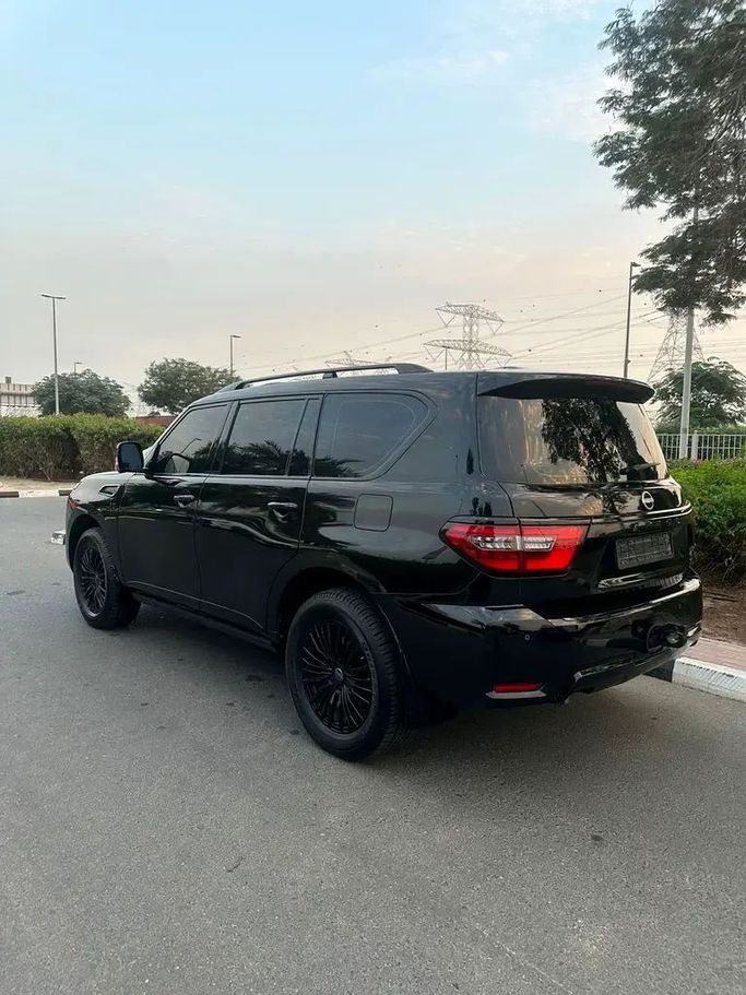 مستعملة Nissan Patrol عملية شد الوجه VI (Y62), 4.0 l, 2016 في في دبي من First Choice Motors، اللون أسود. مواصفات الخليج | AUTO.AE