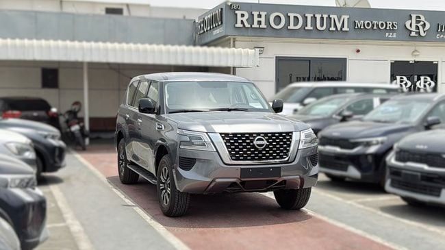 Новый Nissan Patrol VI (Y62) Рестайлинг 2, 4.0 л, 2024 в Дубае от Rhodium Motors FZE Серый цвет. GCC | AUTO.AE | Объявление #229396