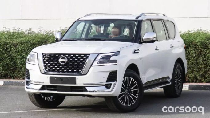 جديدة Nissan Patrol عملية شد الوجه VI (Y62) 2, 5.6 l, 2022 في في دبي من Bin Humaidan Motors، اللون أبيض.  | AUTO.AE