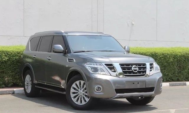 مستعملة Nissan Patrol عملية شد الوجه VI (Y62) 2, 5.6 l, 2019 في في دبي من Bin Humaidan Motors، اللون فضي.  | AUTO.AE