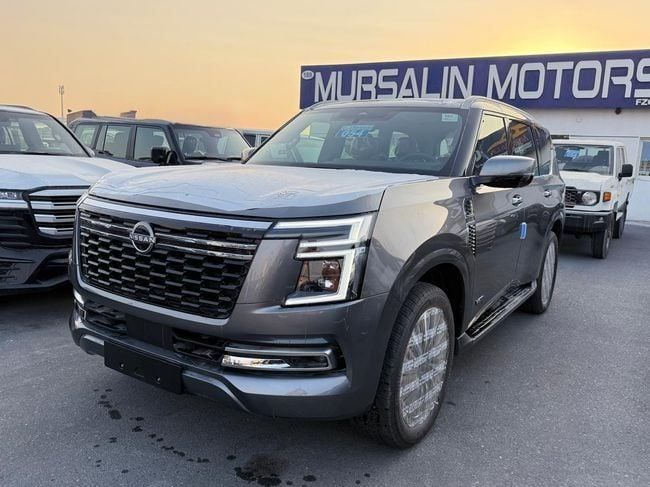 Новый Nissan Patrol VII (Y63), 3.5 л, 2025 в Дубае от Mursalin Motors FZCO Серый цвет. GCC | AUTO.AE