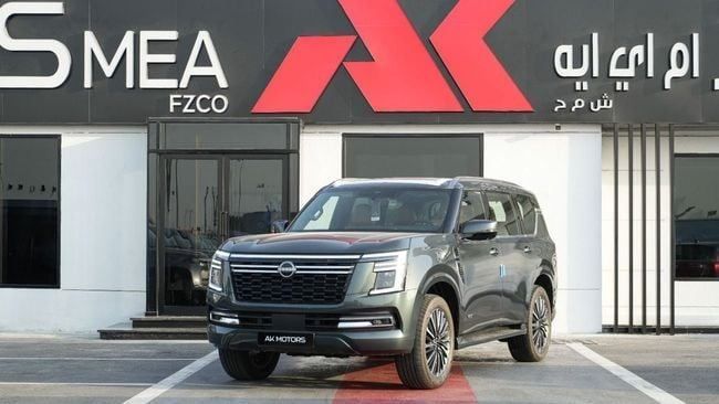 Новый Nissan Patrol VII (Y63), 3.5 л, 2026 в Дубае от AK Motors MEA Зеленый цвет. GCC | AUTO.AE