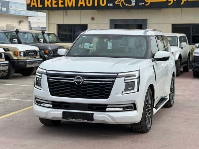 Новый Nissan Patrol VII (Y63), 3.5 л, 2025 в Дубае от AL REEM AUTO Белый цвет. GCC | AUTO.AE