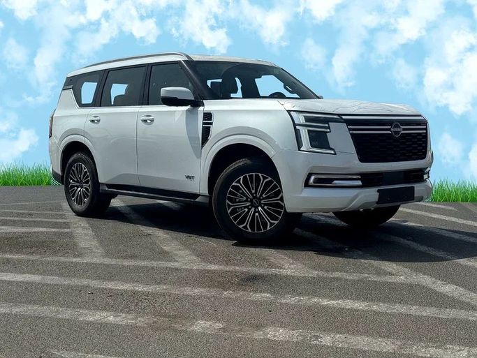 Новый Nissan Patrol VII (Y63), 3.5 л, 2025 в Дубае от AL Bouroj Motor Белый цвет. GCC | AUTO.AE