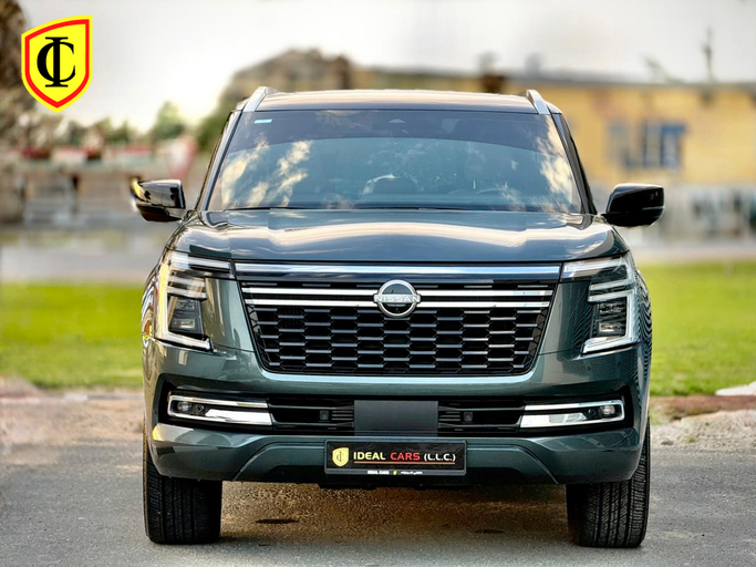 Подержанный Nissan Patrol VII (Y63), 3.5 л, 2025 в Дубае от Ideal Cars LLC Зеленый цвет. GCC | AUTO.AE
