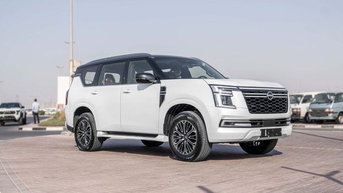 جديدة Nissan Patrol سابعاً (Y63), 3.8 l, 2026 في في الإمارات, دبي من CGM Auto، اللون أبيض.  | AUTO.AE | إعلان #254203