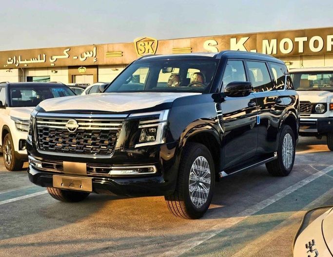 جديدة Nissan Patrol سابعاً (Y63), 3.5 l, 2026 في في الإمارات, دبي من SK Motors، اللون أسود. مواصفات الخليج | AUTO.AE | إعلان #257535