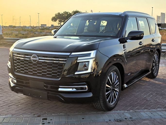 جديدة Nissan Patrol سابعاً (Y63), 3.5 l, 2026 في في دبي من Soltan Auto، اللون أسود. مواصفات الخليج | AUTO.AE | إعلان #257613