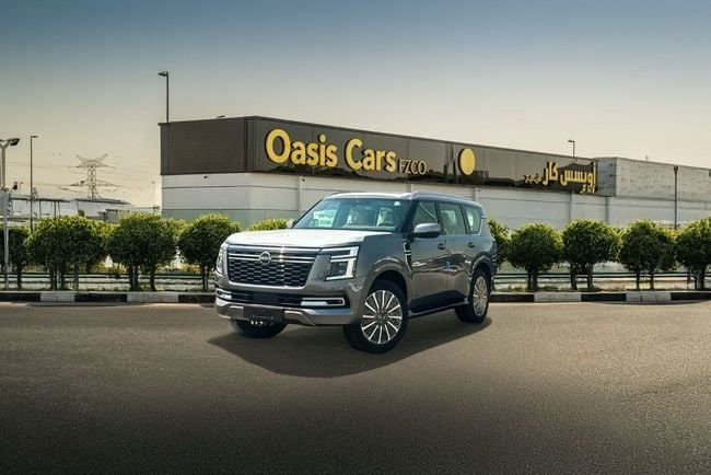 جديدة Nissan Patrol سابعاً (Y63), 3.5 l, 2026 في في دبي من OASIS CARS، اللون رمادي. مواصفات الخليج | AUTO.AE | إعلان #259320
