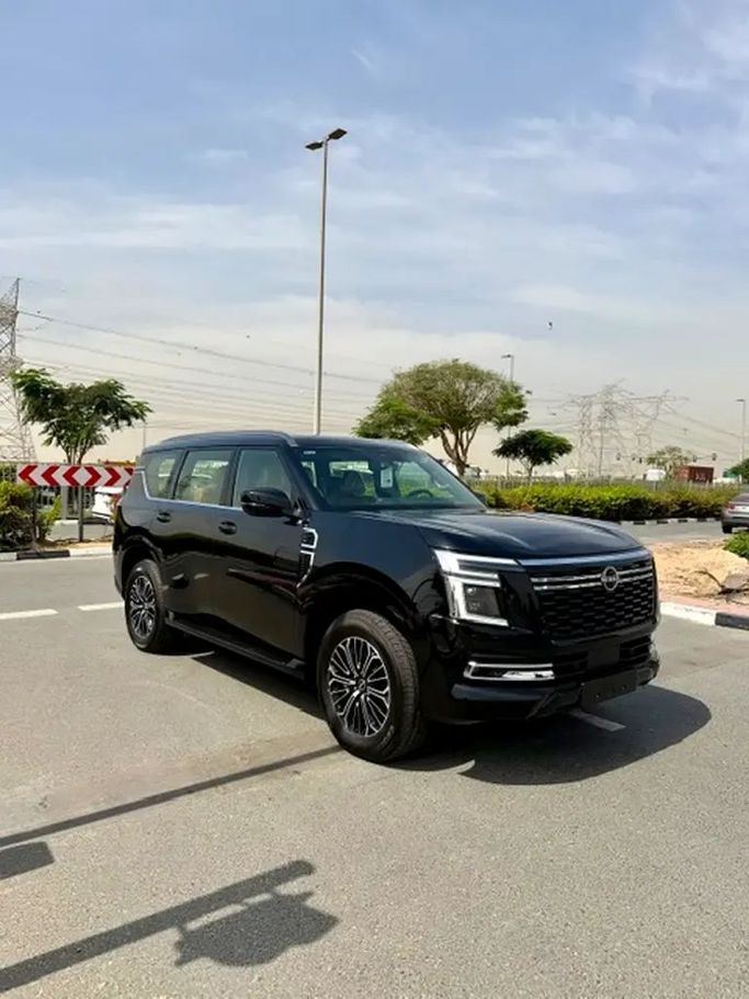 New Nissan Patrol VII (Y63), 3.8 l, 2026 in Dubai by Bin Humaidan Motors, Black color. GCC Specs | AUTO.AE | Listing #259798