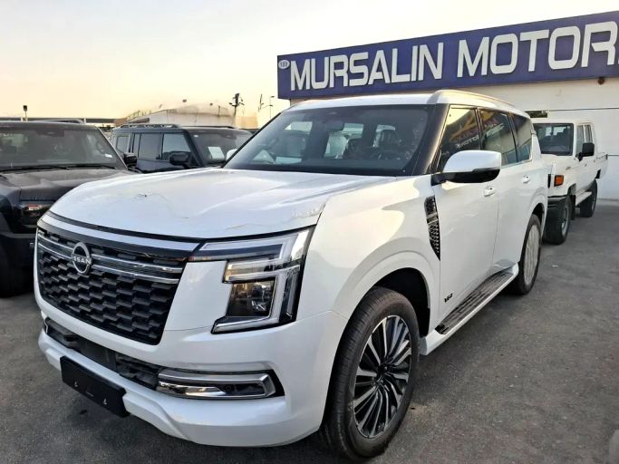 جديدة Nissan Patrol سابعاً (Y63), 3.5 l, 2026 في في دبي من Mursalin Motors FZCO، اللون أبيض. مواصفات الخليج | AUTO.AE | إعلان #262340
