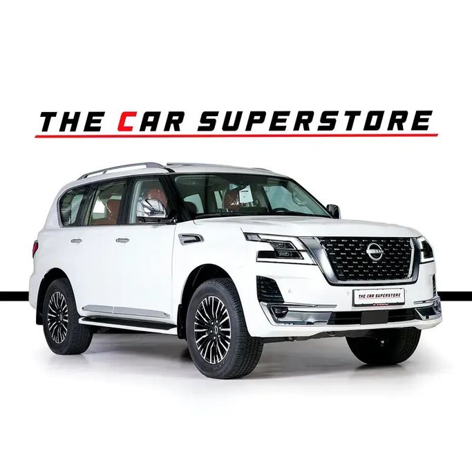 Used Nissan Patrol VI (Y62) Facelift 2, 4.0 l, 2023 in Dubai by The Car Superstore, White color. GCC Specs | AUTO.AE | Listing #264148
