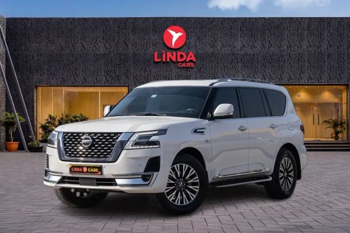 Подержанный Nissan Patrol VI (Y62) Рестайлинг 2, 5.6 л, 2021 в Дубае от Linda Cars Белый цвет. GCC | AUTO.AE | Объявление #265396