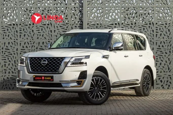 Подержанный Nissan Patrol VI (Y62) Рестайлинг 2, 4.0 л, 2024 в Дубае от Linda Cars Белый цвет. GCC | AUTO.AE | Объявление #265403