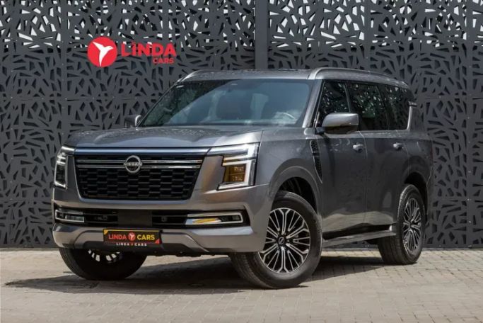 Used Nissan Patrol VII (Y63), 3.8 l, 2025 in Dubai by Linda Cars, Grey color. GCC Specs | AUTO.AE | Listing #265409