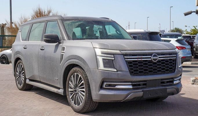 جديدة Nissan Patrol سابعاً (Y63), 3.5 l, 2025 في في الإمارات, دبي من Atlantis Motors FZE، اللون رمادي. مواصفات الخليج | AUTO.AE | إعلان #265695