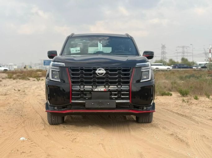 جديدة Nissan Patrol سابعاً (Y63), 3.5 l, 2026 في في دبي من ADDRESS MOTORS، اللون أسود. مواصفات الخليج | AUTO.AE | إعلان #265733