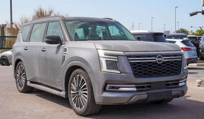 جديدة Nissan Patrol سابعاً (Y63), 3.5 l, 2025 في في الإمارات, دبي من Atlantis Motors FZE، اللون رمادي. مواصفات الخليج | AUTO.AE | إعلان #265917