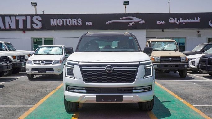 جديدة Nissan Patrol سابعاً (Y63), 3.5 l, 2025 في في الإمارات, دبي من Atlantis Motors FZE، اللون أبيض. مواصفات الخليج | AUTO.AE | إعلان #266115